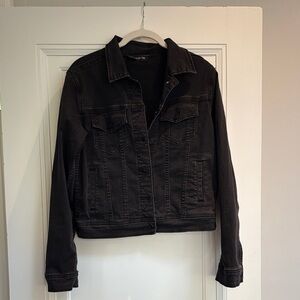 Women's Black Denim Jacket